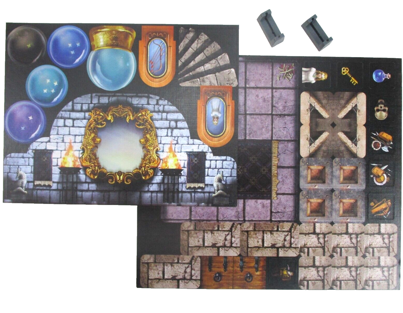 HEROQUEST: Mage Of The Mirror TOKENS & TILES Avalon Hill NEW!!