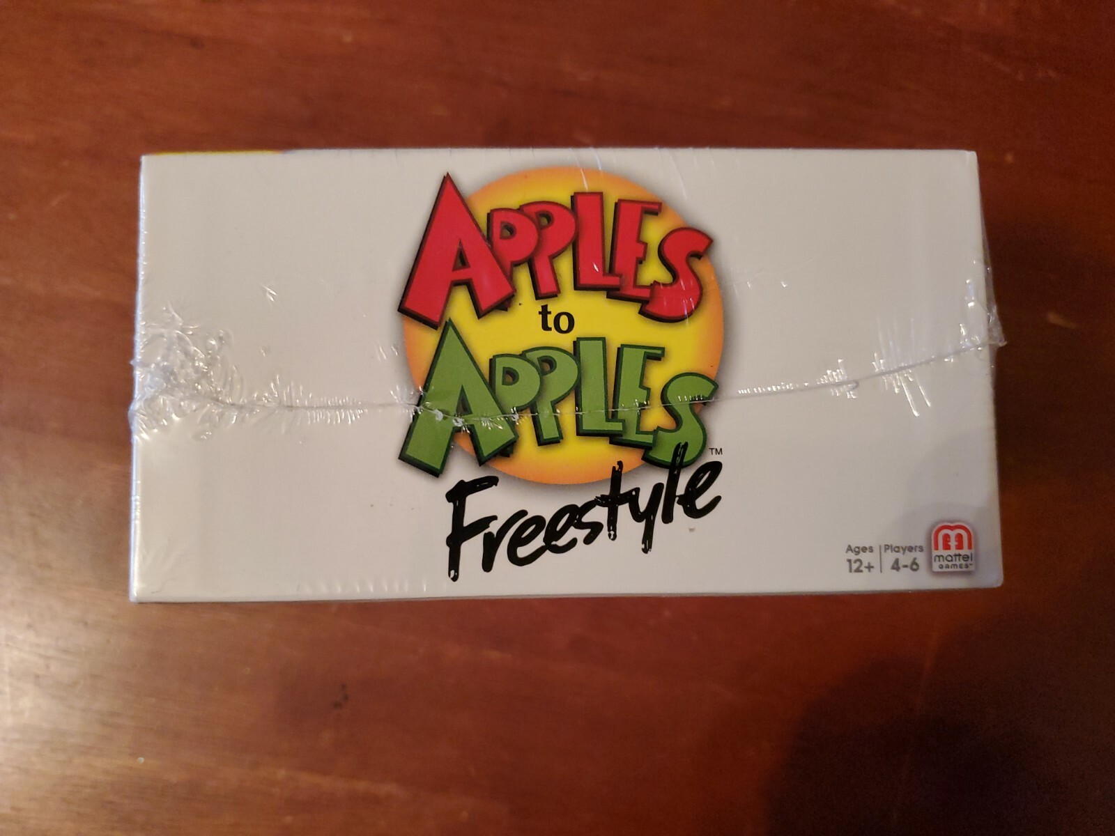 New Sealed Apples to Apples Freestyle Game Ages 12+ 4-6 Players By Mattel Laughs