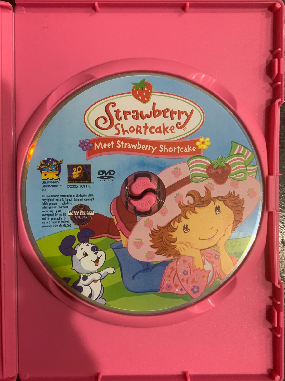1981 Strawberry Shortcake In Big Apple City Game COMPLETE+Match Game+Meet SS DVD