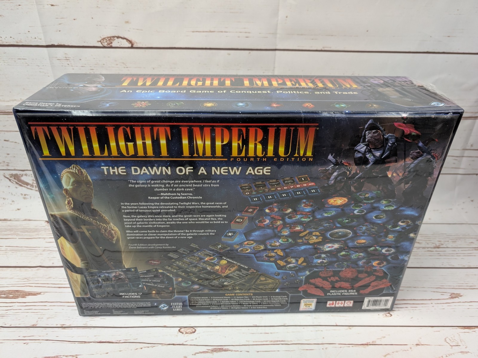 Twilight Imperium Fourth Edition NIS Fantasy Flight Space 4X Board Game New