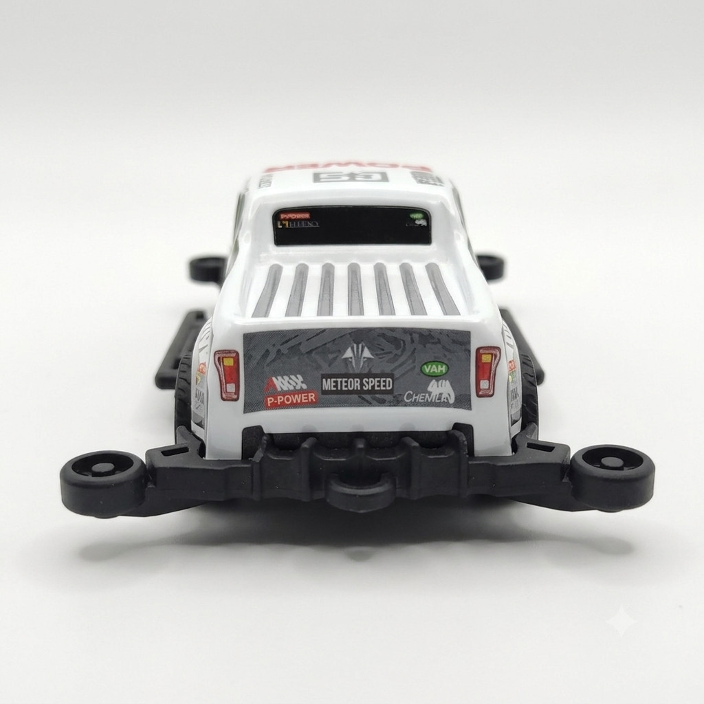 Vintage-Style M-Horse Race Team “Meteor Flare” Pull-Back Toy Truck No. 53