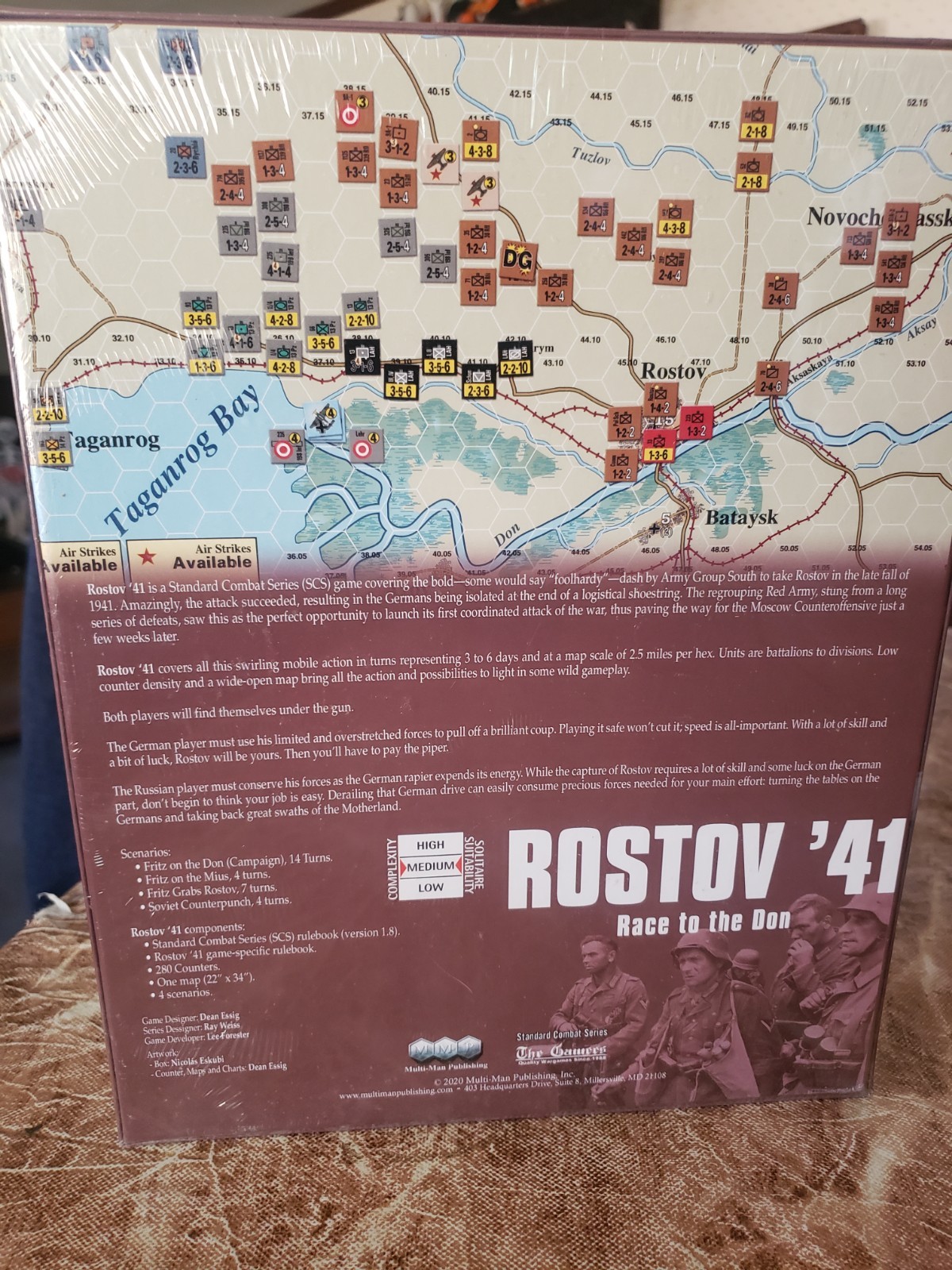 Multi-Man Publishing Rostov ’41 Race to the Don BRAND NEW