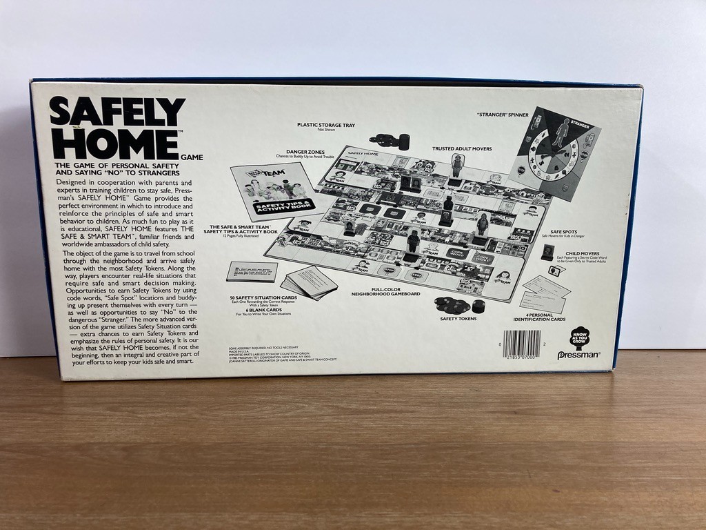 Safely Home Board Game Pressman 7000