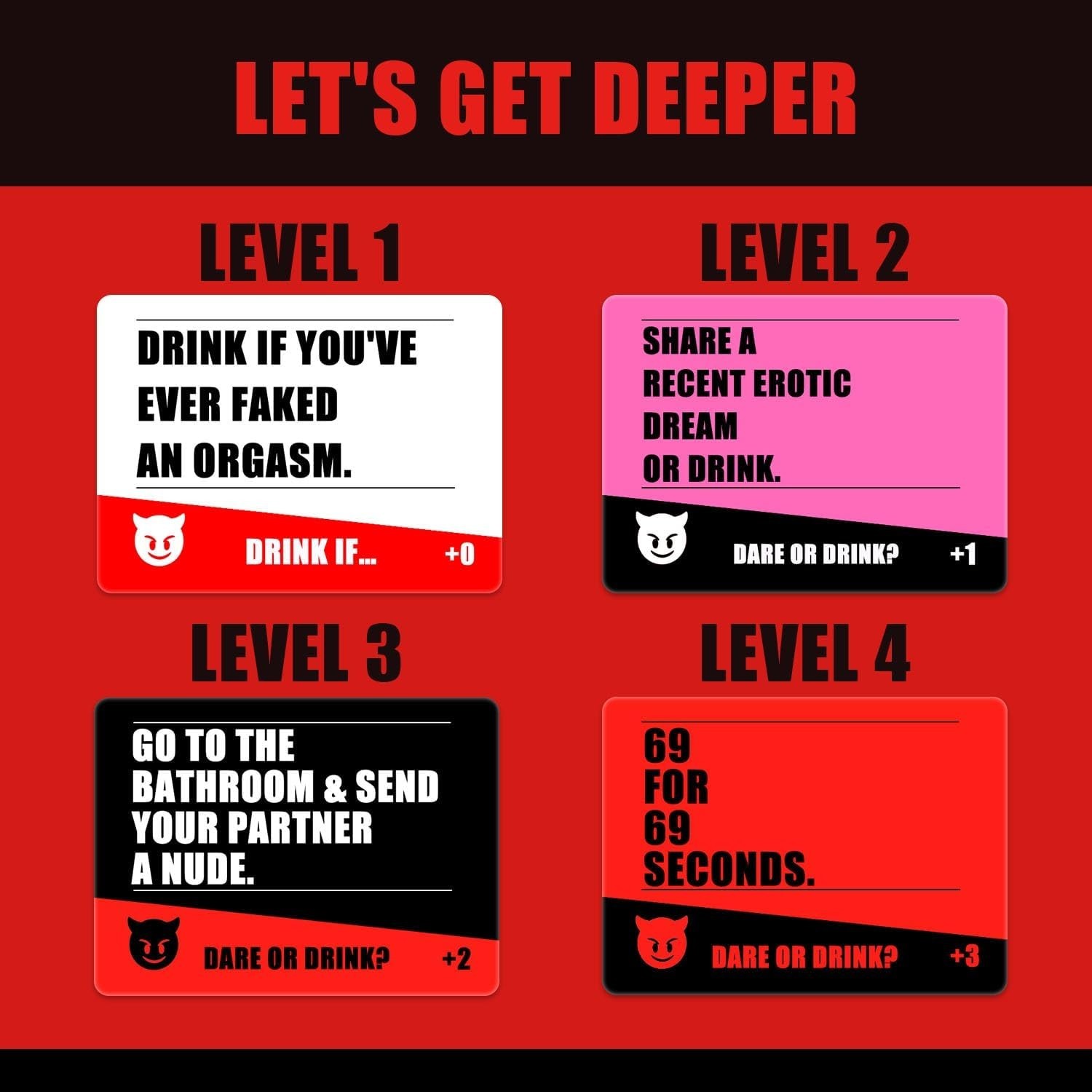 Couples Game for Date Night to Spice Things Up, Actually Fun Couple Drinking …