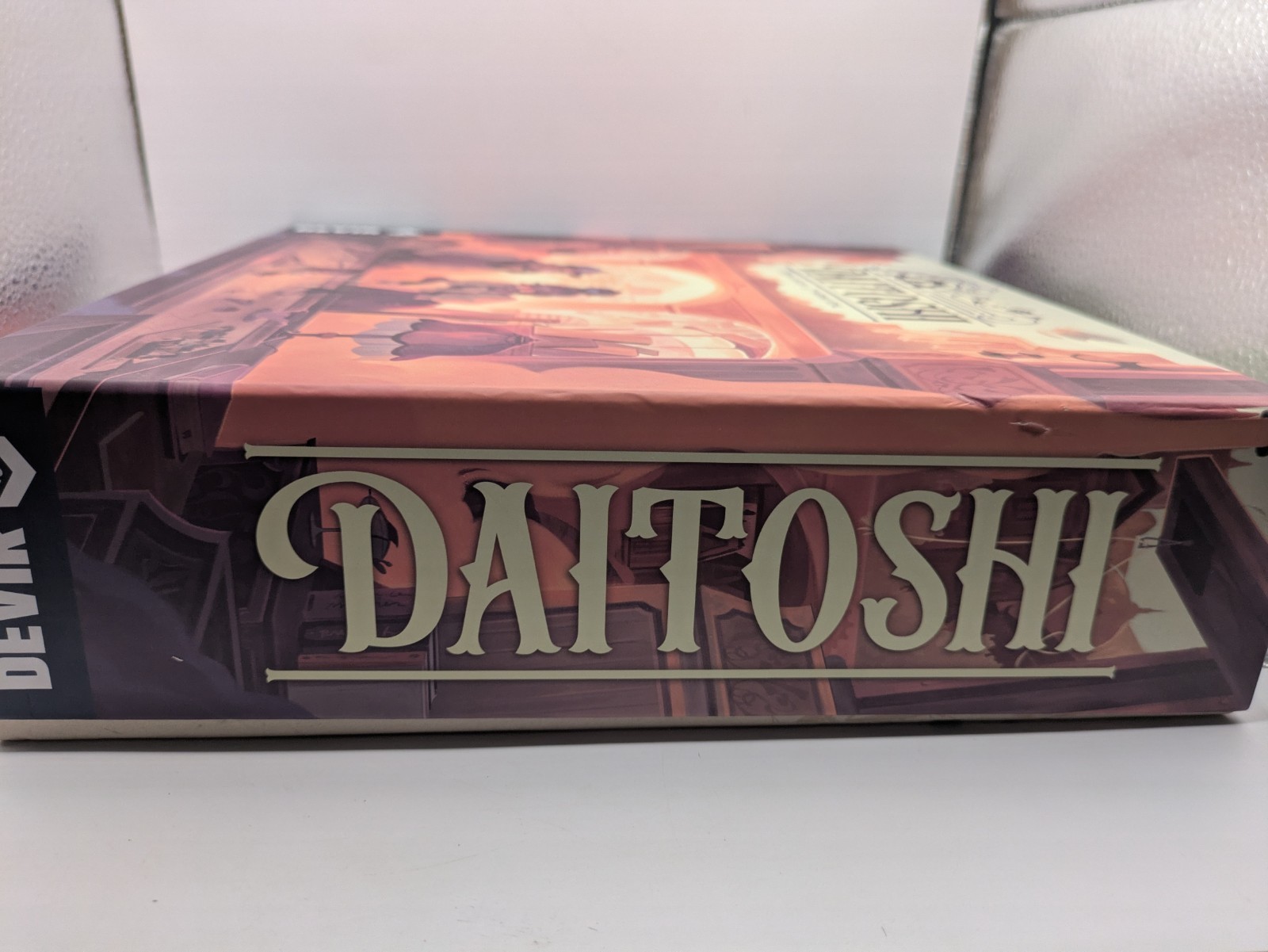 Devir Daitoshi Steam Board Game! Ages 14+ with 3D Printed Insert! NEW OPEN BOX