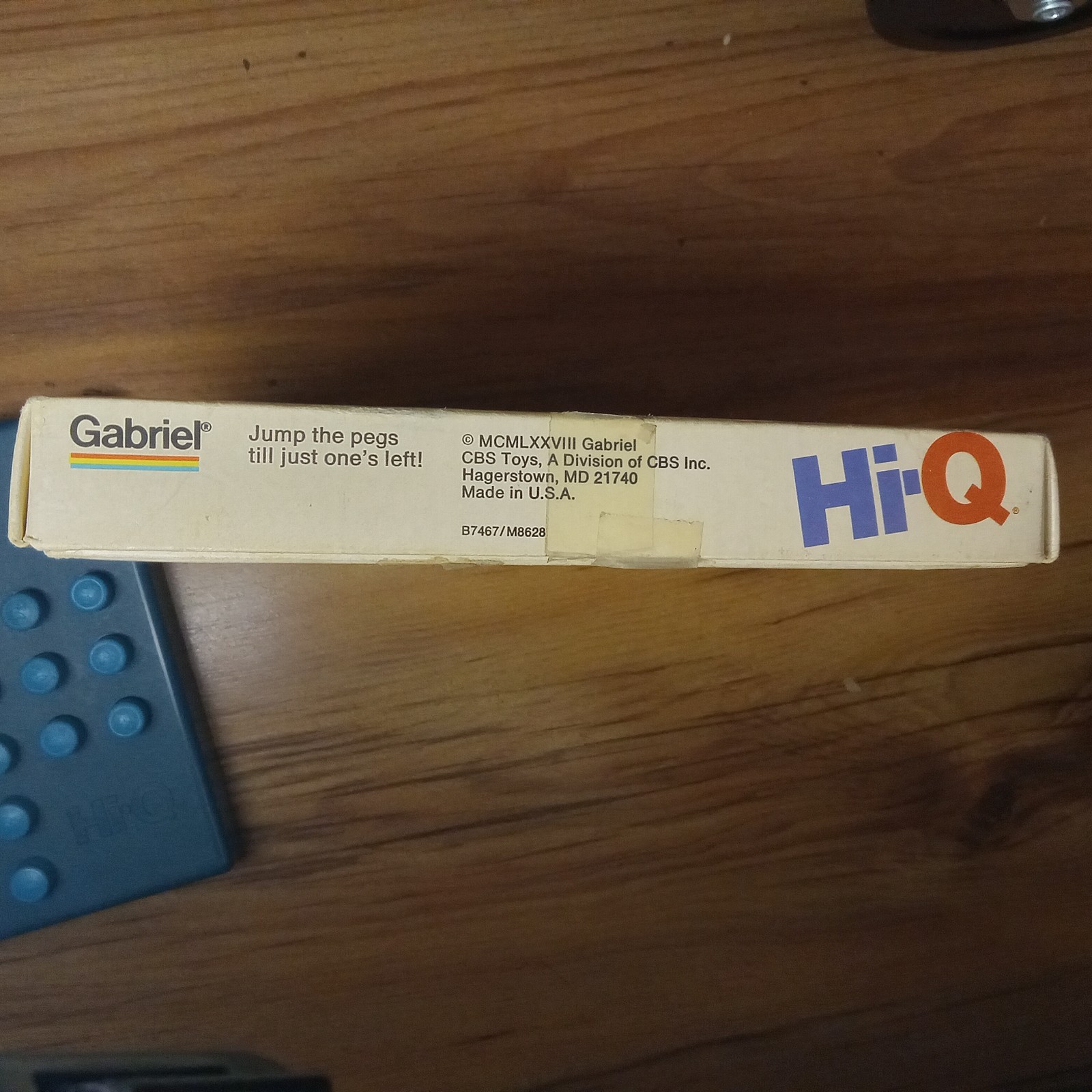 Gabriel HI-Q #7120 Solitaire Favorite Travel Game – InComplete Vintage pls read