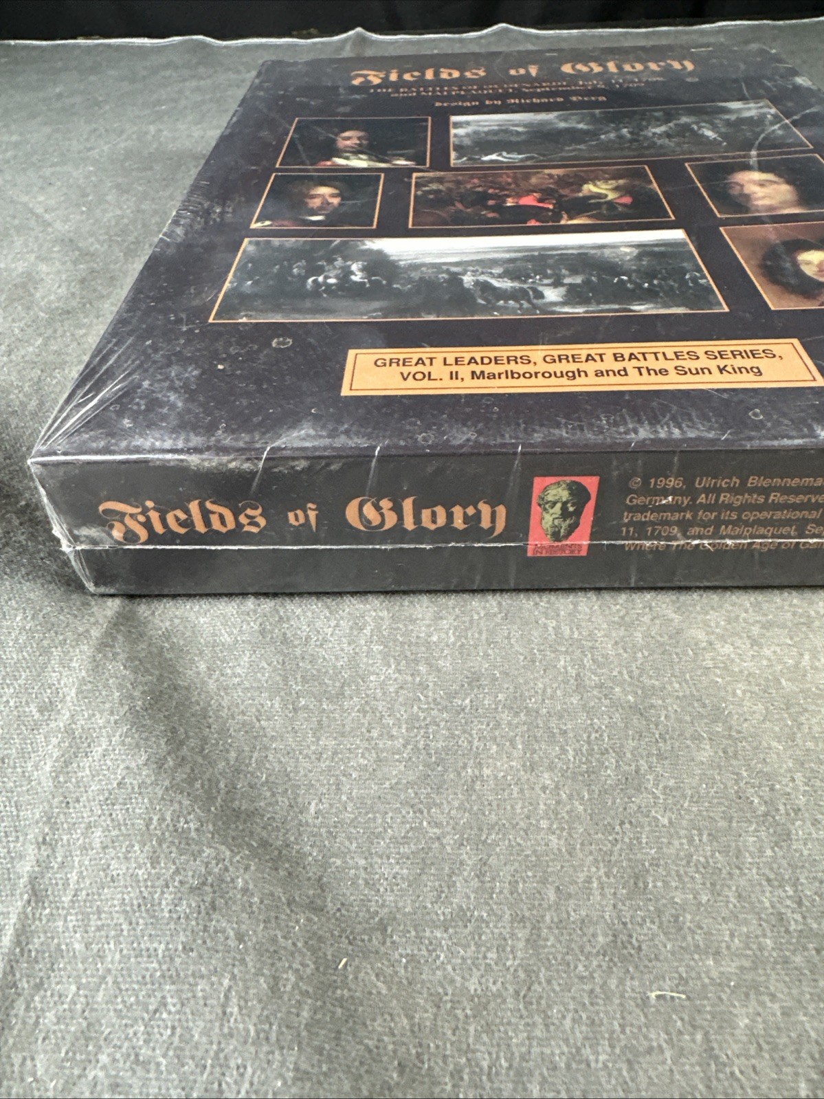 Moments in History MiH War Game Fields of Glory Box Rare New Sealed In Box