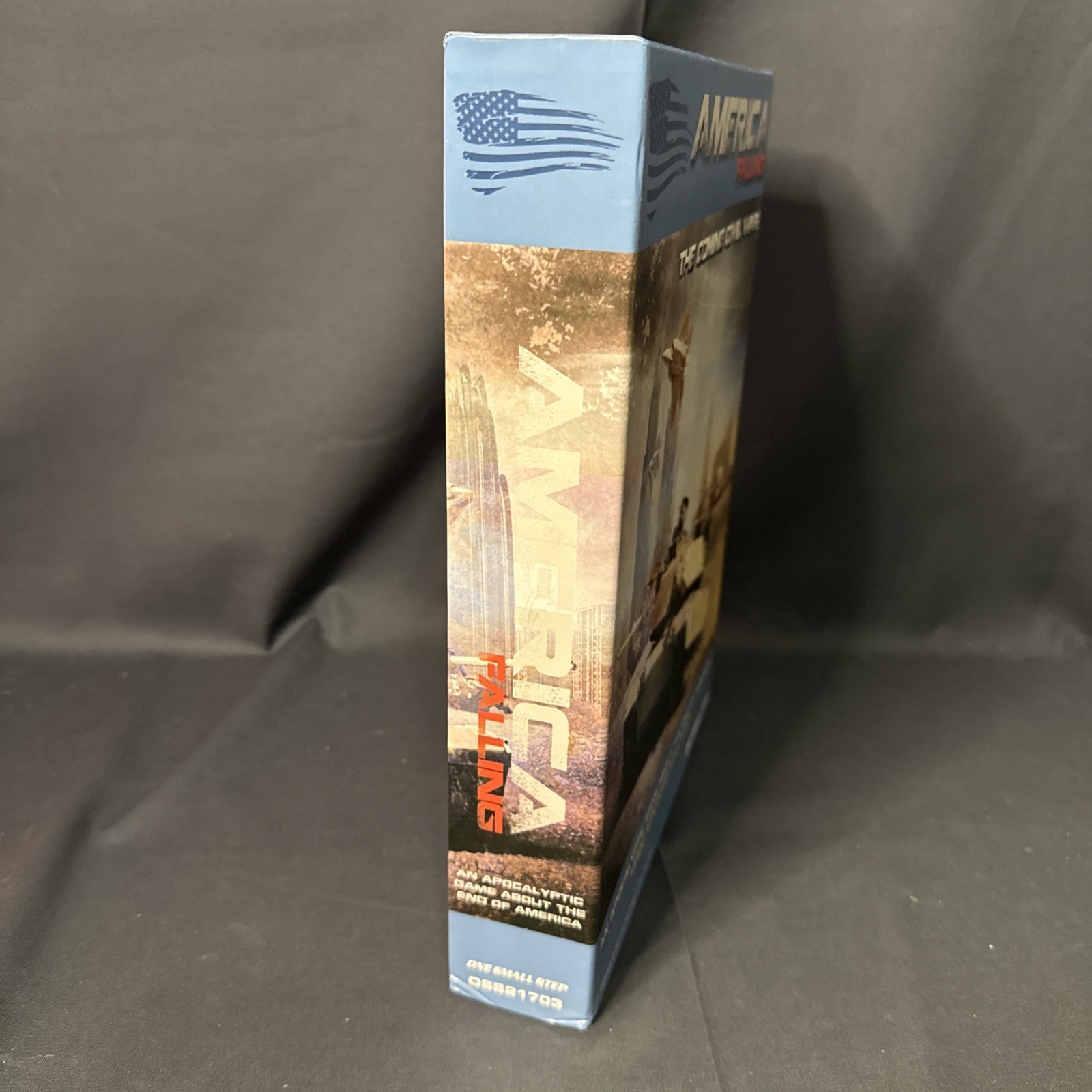 ONE SMALL STEP GAMES AMERICA FALLING Board Game Opened Unpunched