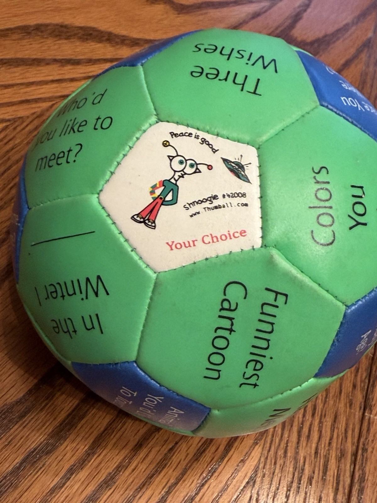Thumball Who Are You Game for Kids Fun Interactive Questions Therapeutic Tool