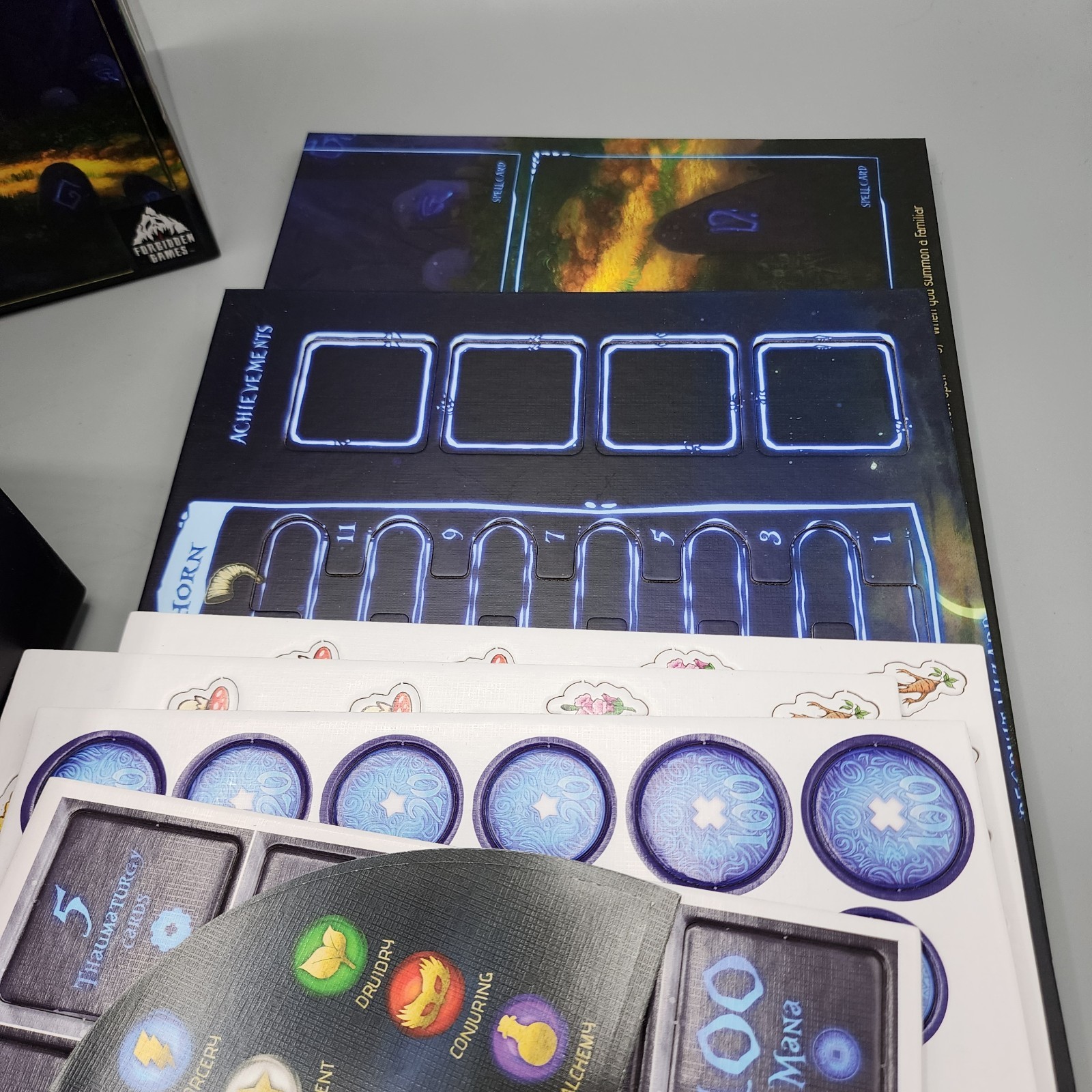Forbidden Game – Lizard Wizard – (Kickstarter Ed) Complete – Unused