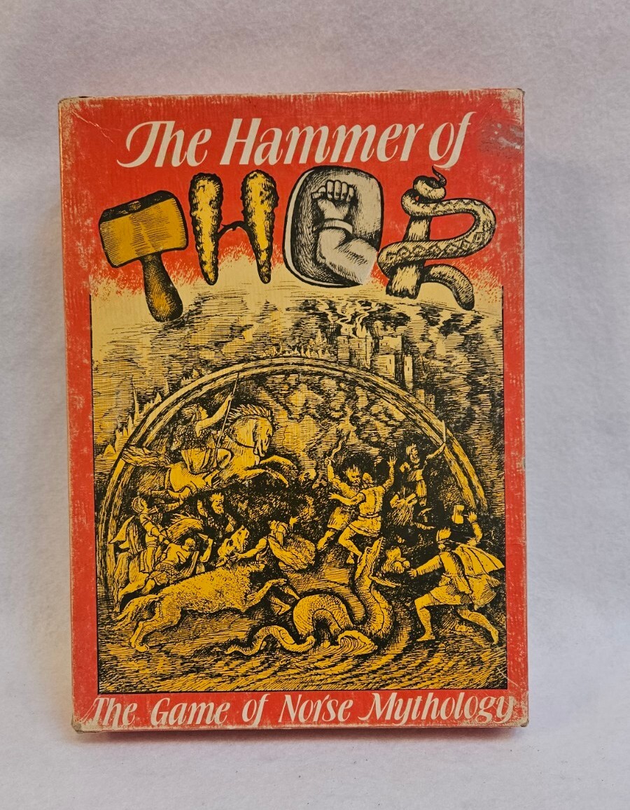 The Hammer of Thor The Game Of Norse Mythology 1980 In Original Box