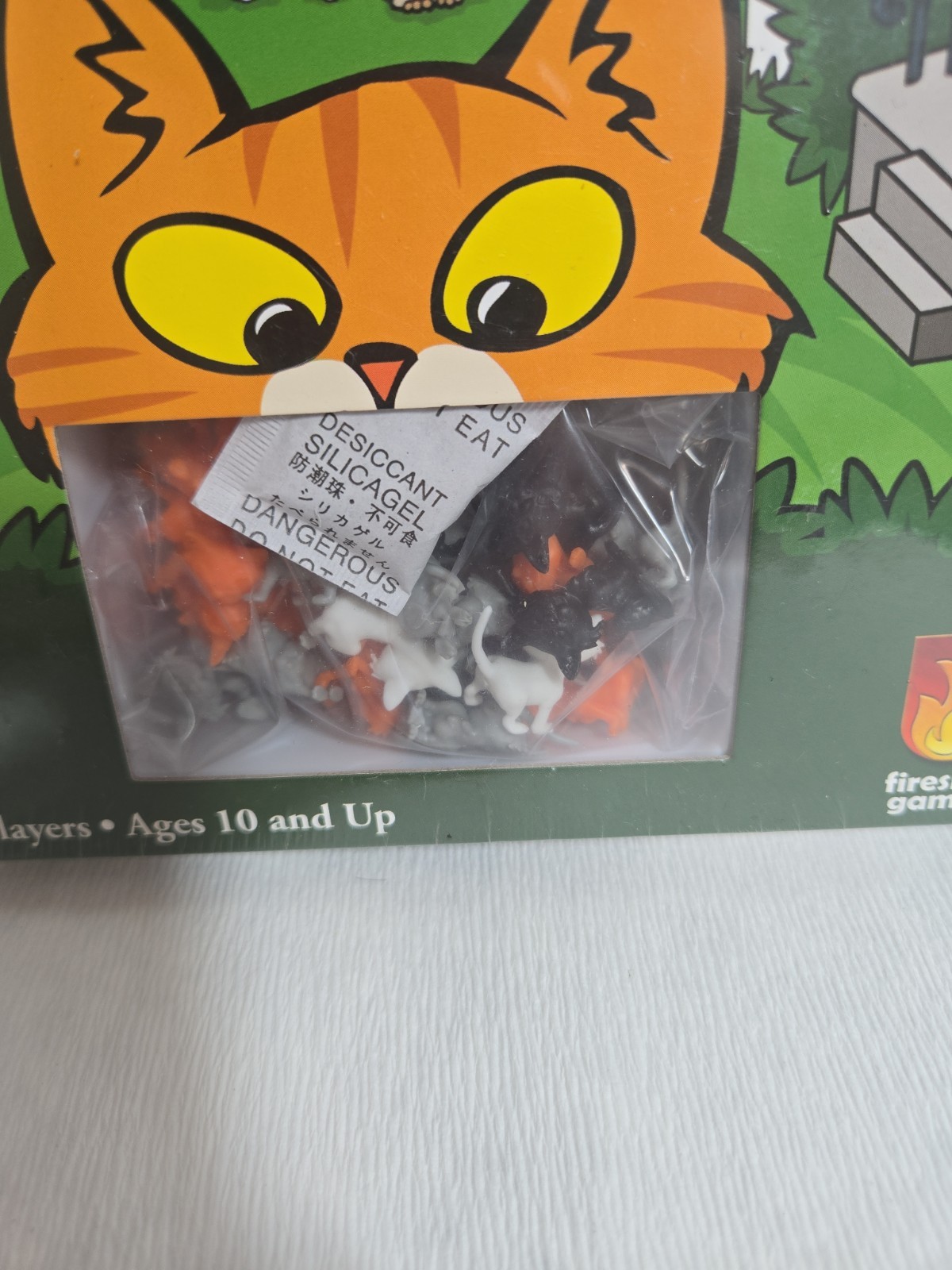 NEW SEALED Here Kitty Kitty Board Game by Fireside Games | Family Cat Card Game