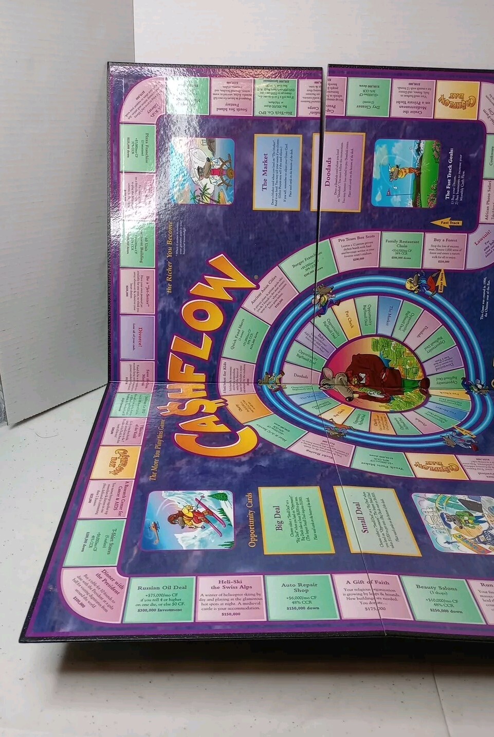Cashflow Investing 101 Board Game Rich Dad Poor Dad Robert Kiyosaki Financial