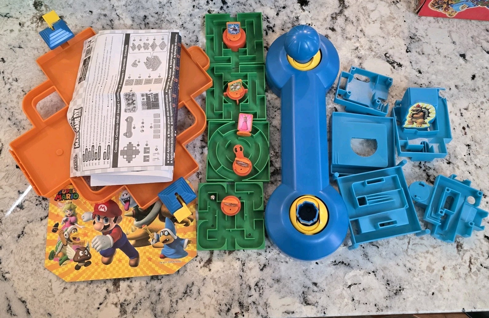 SUPER MARIO: Maze Game – DX Deluxe – 3D Marble Nintendo – Boxed – Complete