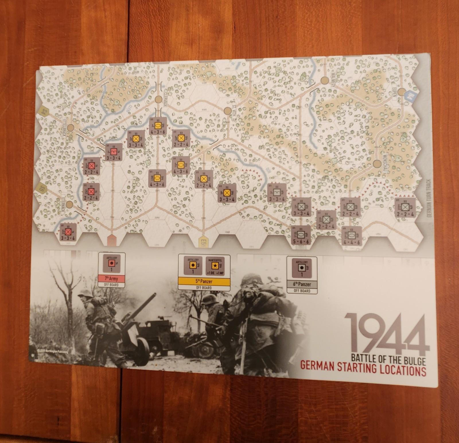 1944 Battle Of The Bulge by Worthington