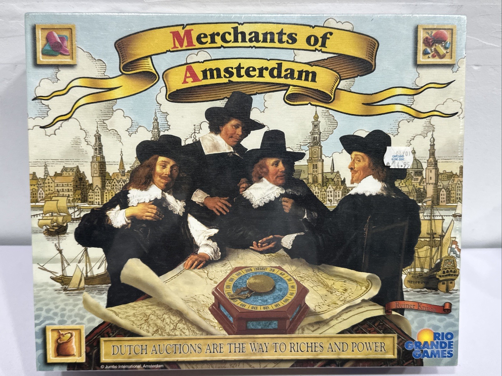 Rio Grande Games- Merchants of Amsterdam – Dutch Auctions the way to Riches
