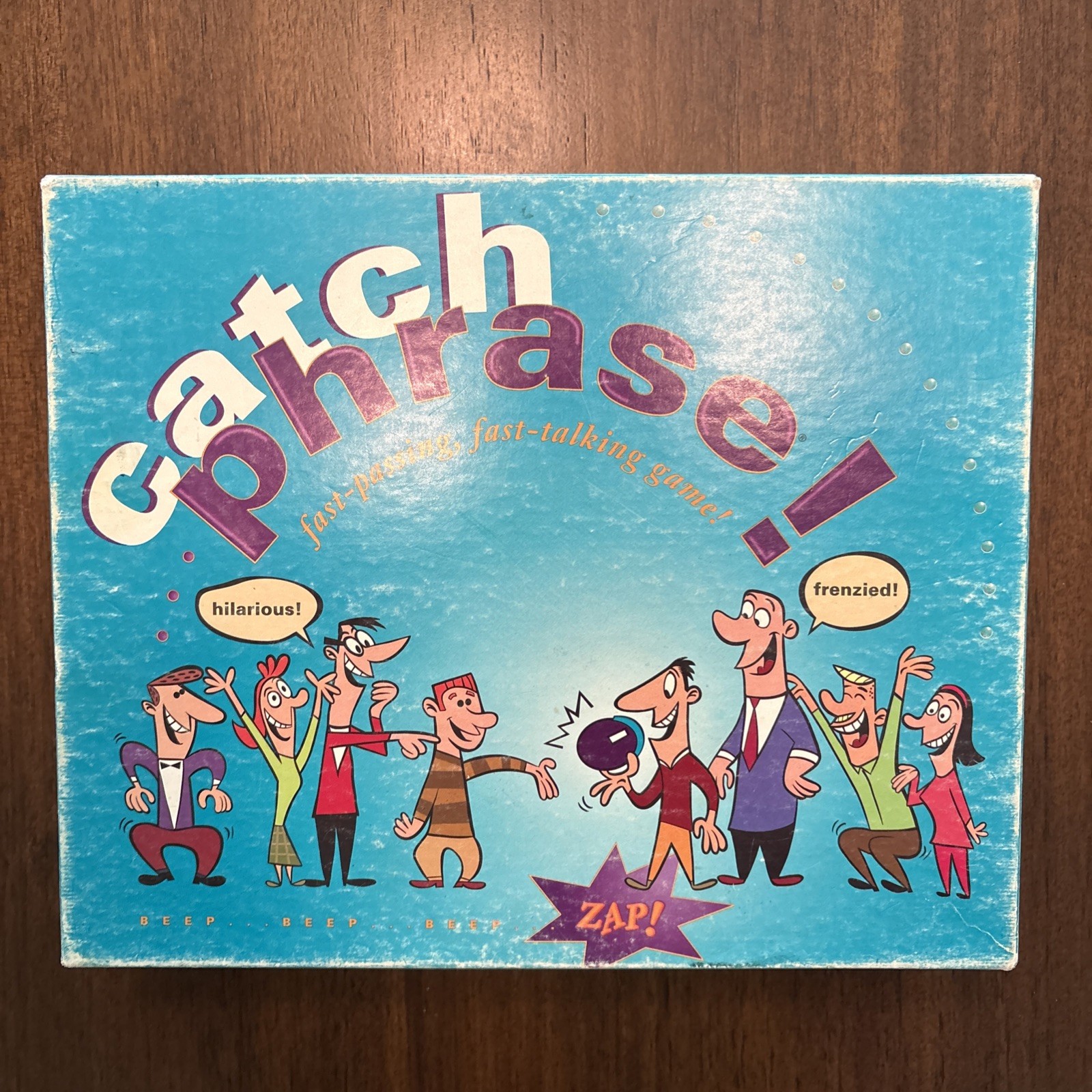 Catch Phrase Board Game 100% Complete 1994 Vintage Timer Tested & Works