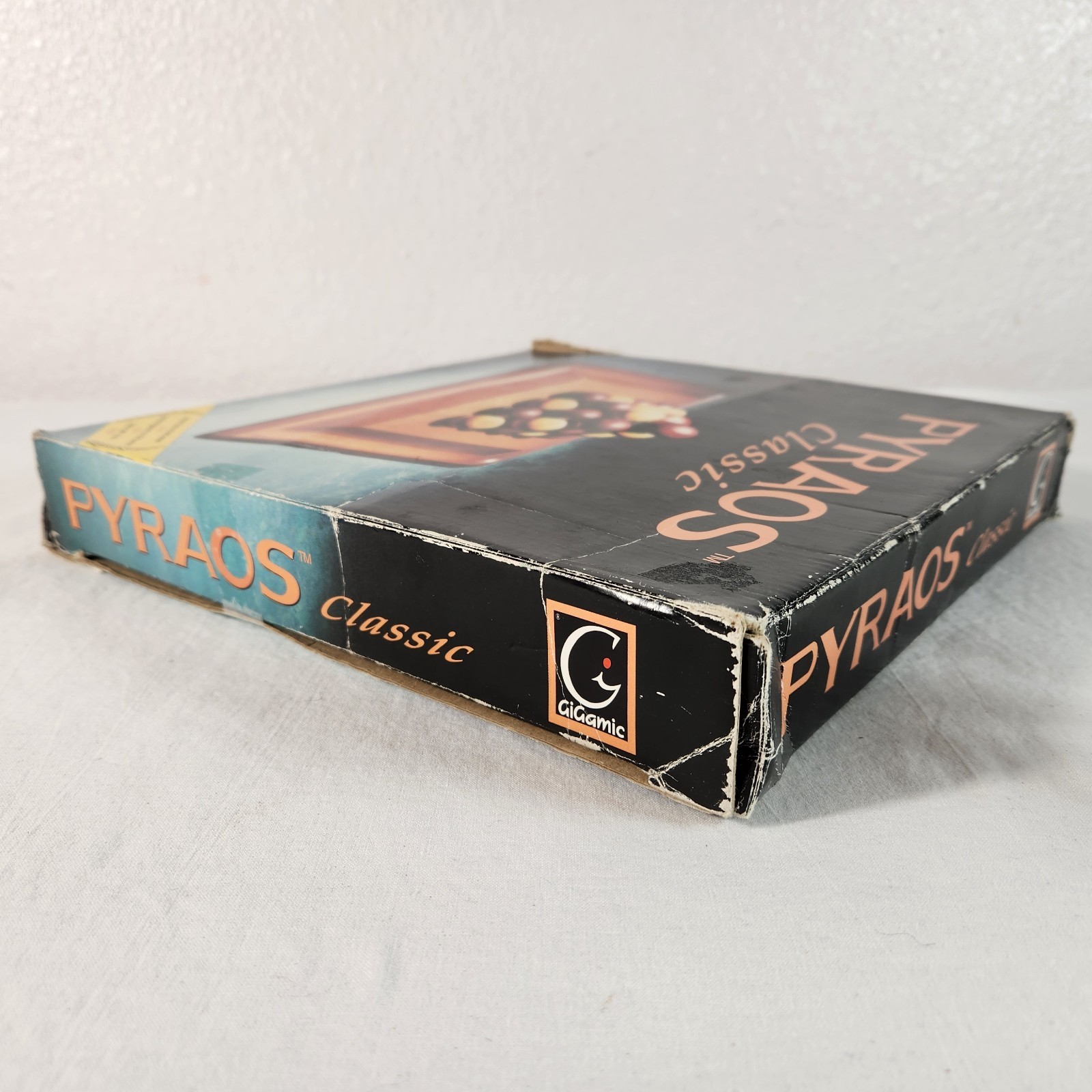 Pyraos Classic Board Game 100% Complete Award Winning EUC Fast Ship