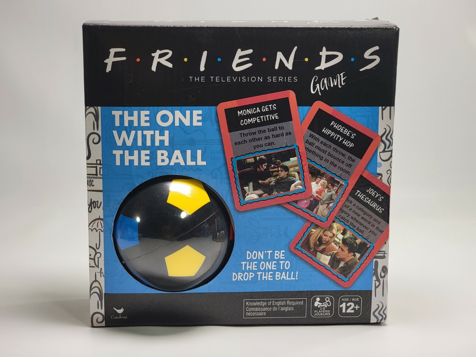 Friends ’90s Nostalgia TV Show The One with The Ball Party Game Teens and Adults