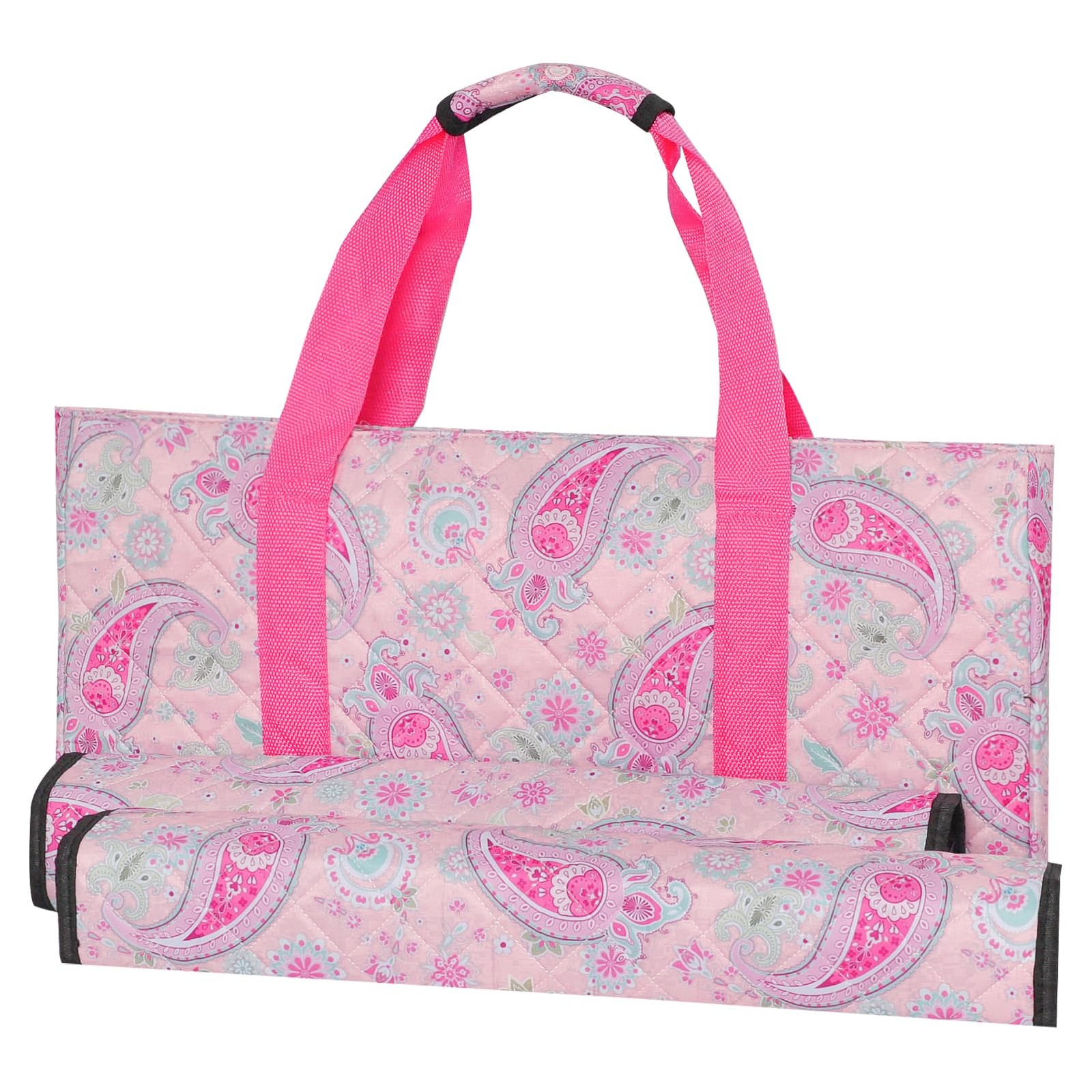 Pink Mahjong Bag(Empty Bag Only), American Mahjong Set Carrying Bag with Wrap…