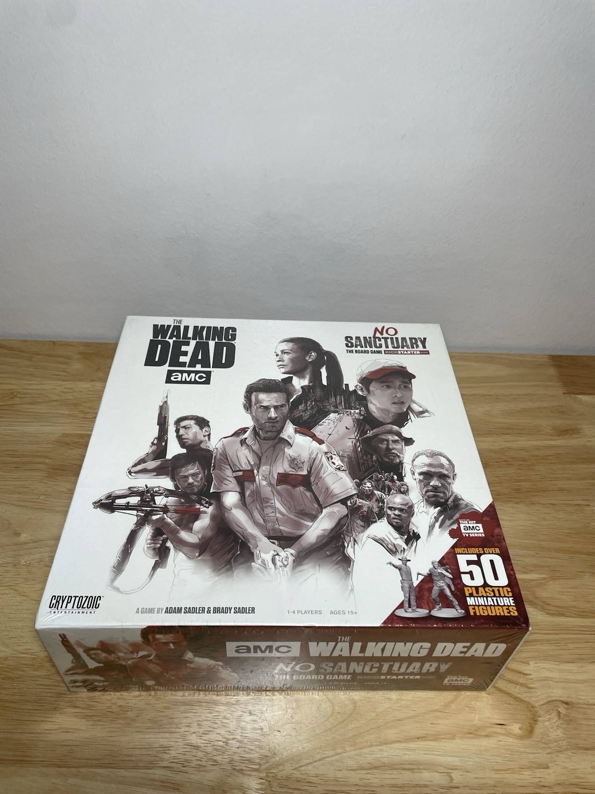 The Walking Dead No Sanctuary Board Game Kickstarter Edition Plus Expansions NEW