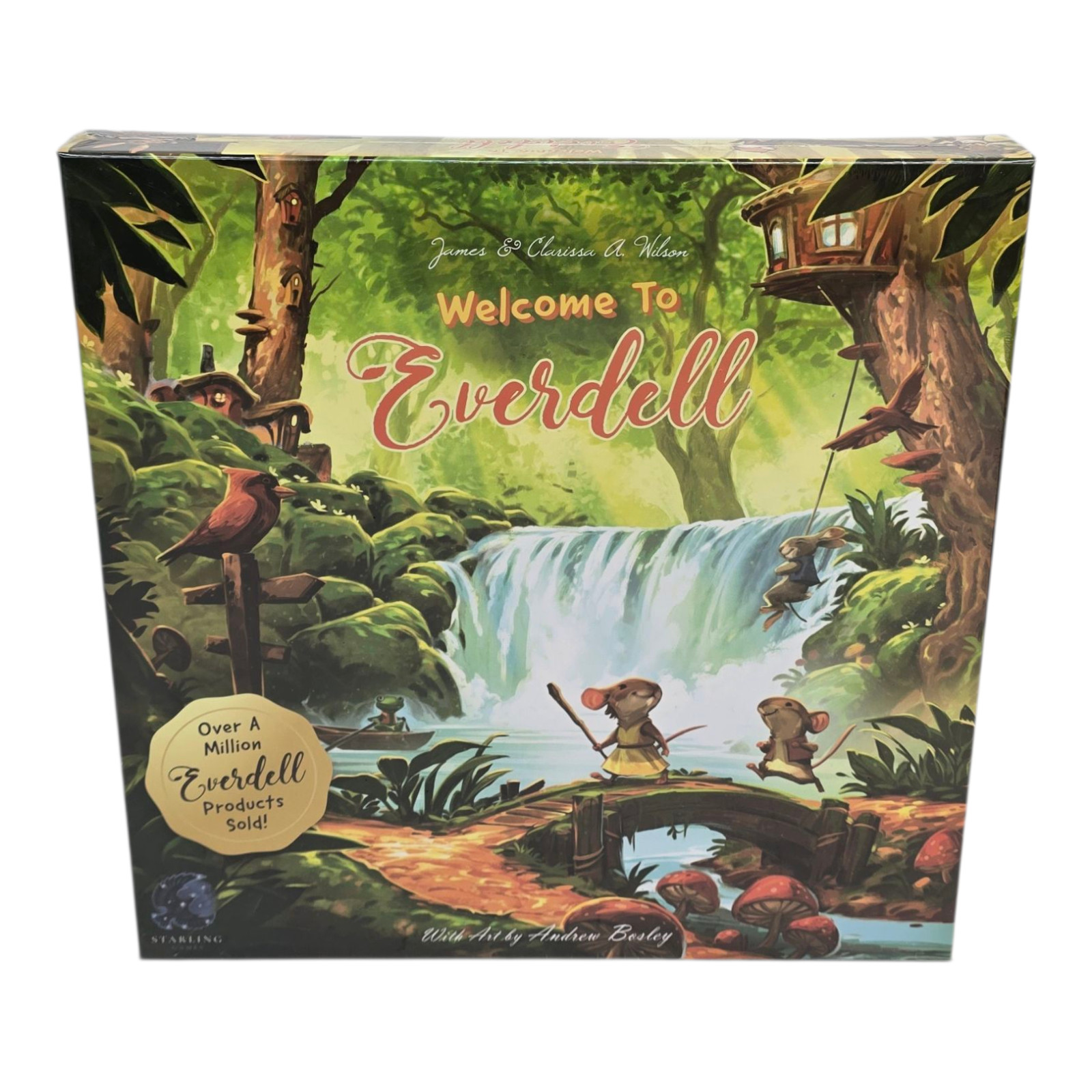 Welcome To Everdell Family Board Game Ages 6 + 2-4 Players Sterling Games NEW