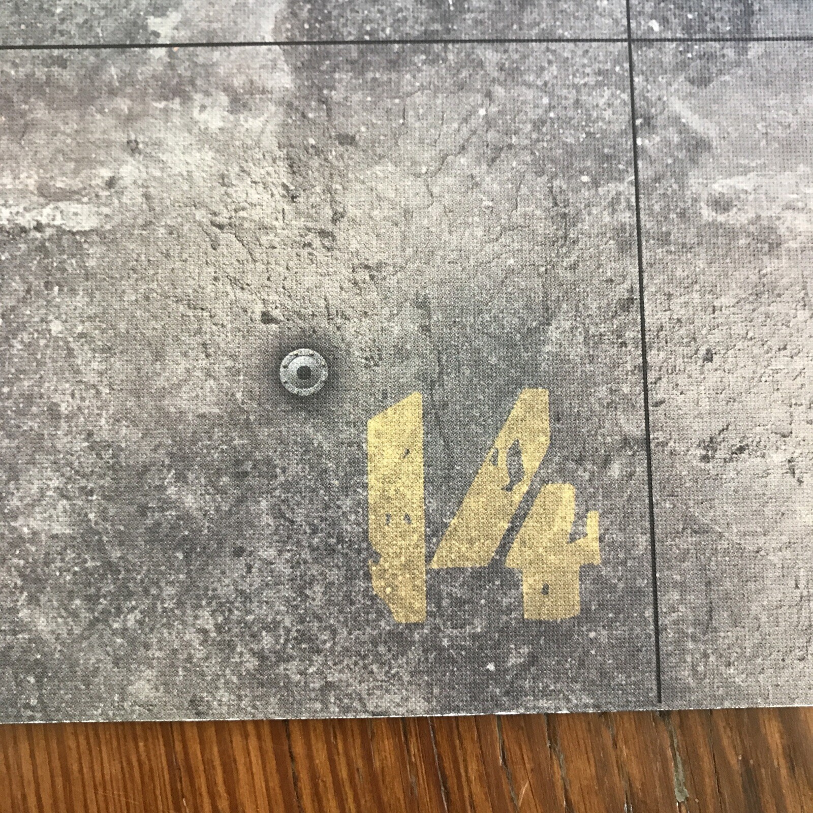 Set Lot 8 Dust Tactics 11” Metal Concrete Landing Strip Games Boards