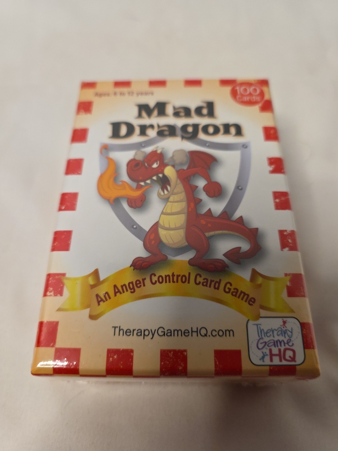 Mad Dragon Anger Control Card Game for Children 6-12 Years ADHD Therapy Game NEW