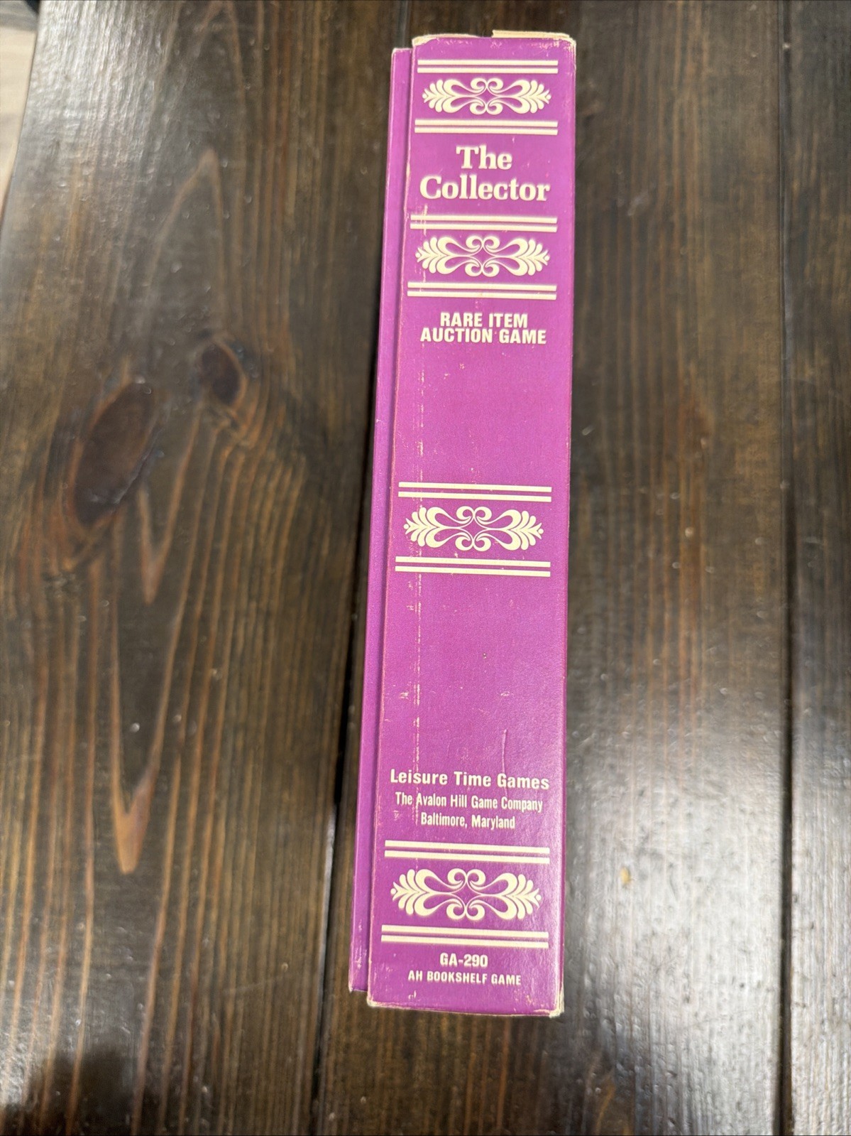 Vintage Avalon Hill The Collector Auction Bookcase Game 1977 Complete