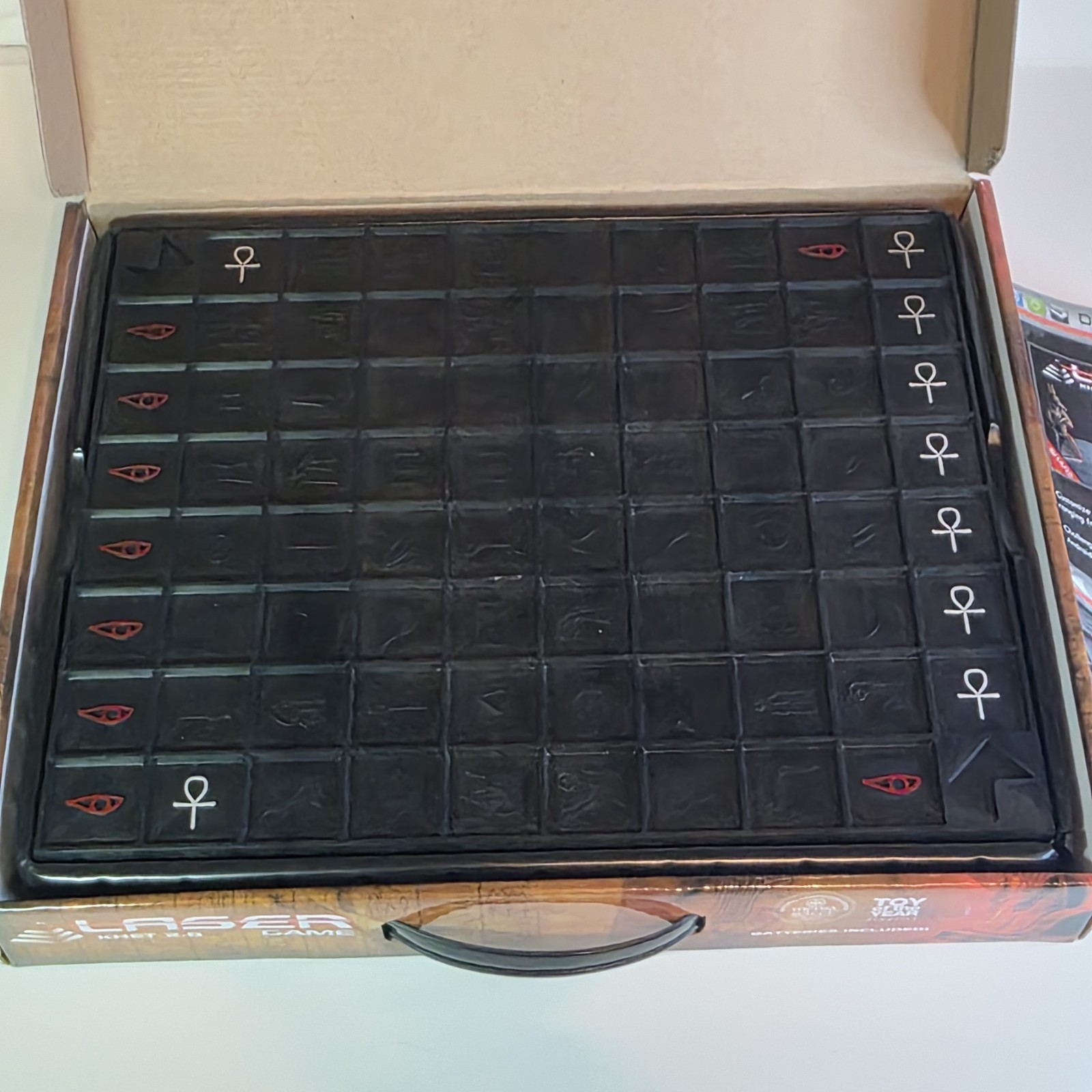 Laser Khet 2.0 Board Game Mensa Select ThinkFun / Complete Tested New Batteries