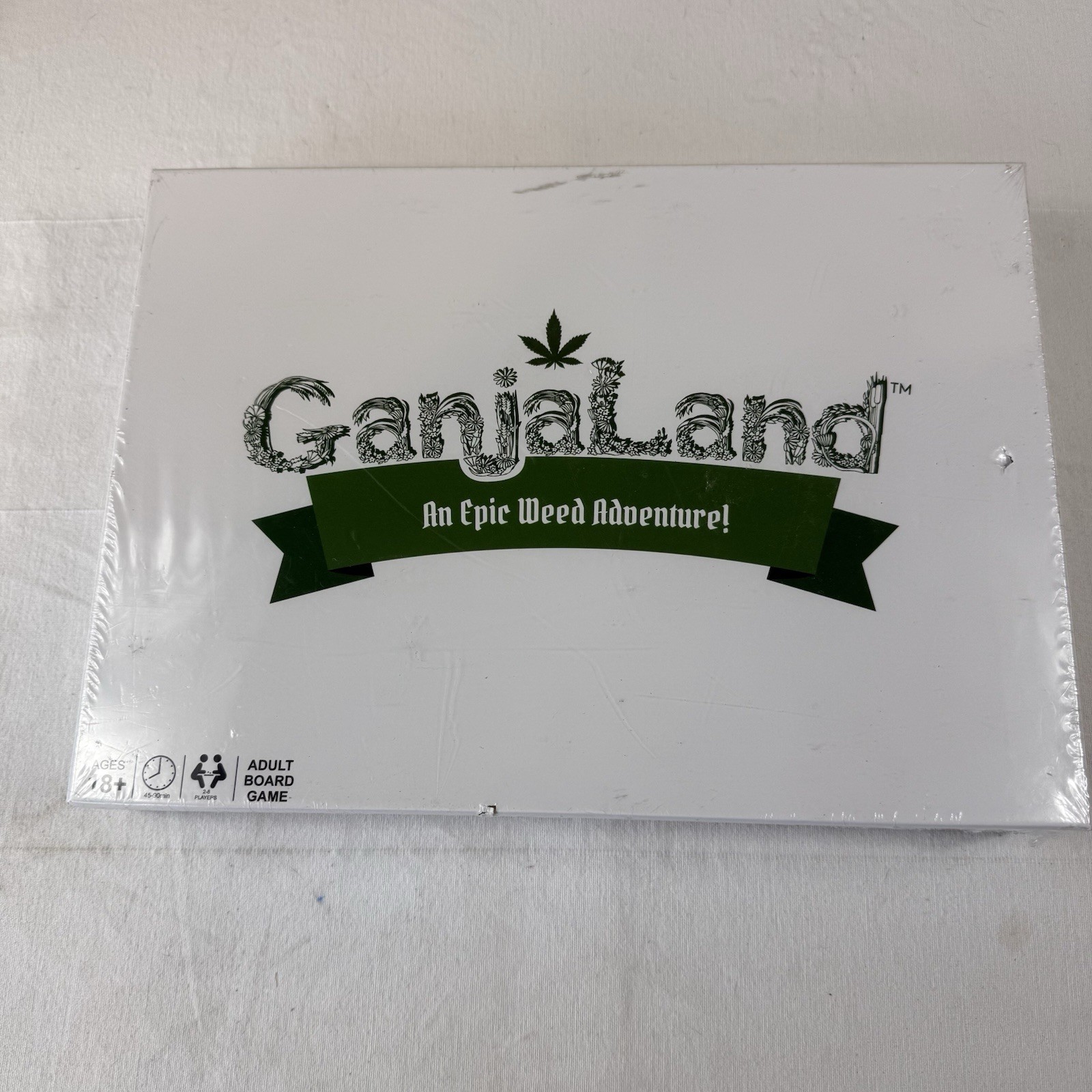 Ganjaland Board Game An Epic Weed Adventure for Adults BRAND NEW SEALED