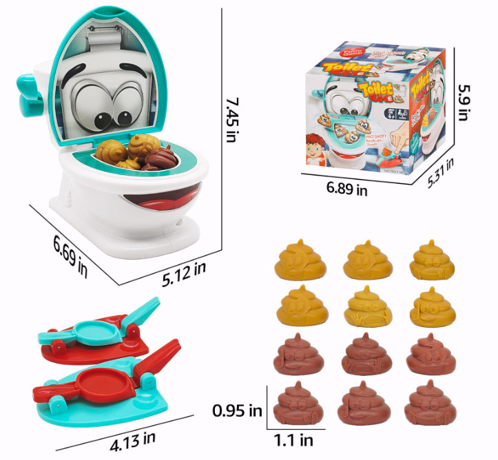 Poop Shoot Family and Kids Game Hilarious Toilet Launch Challenge! Brings Laughs