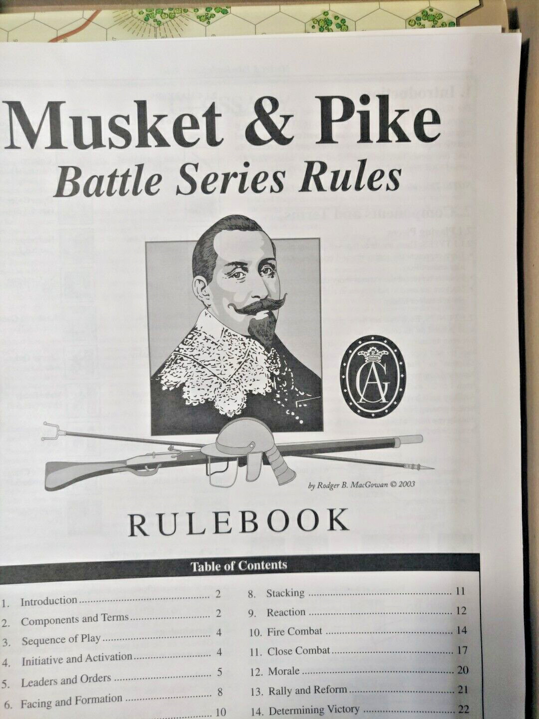 GMT – Sweden Fights On – Musket & Pike, Volume II – unpunched