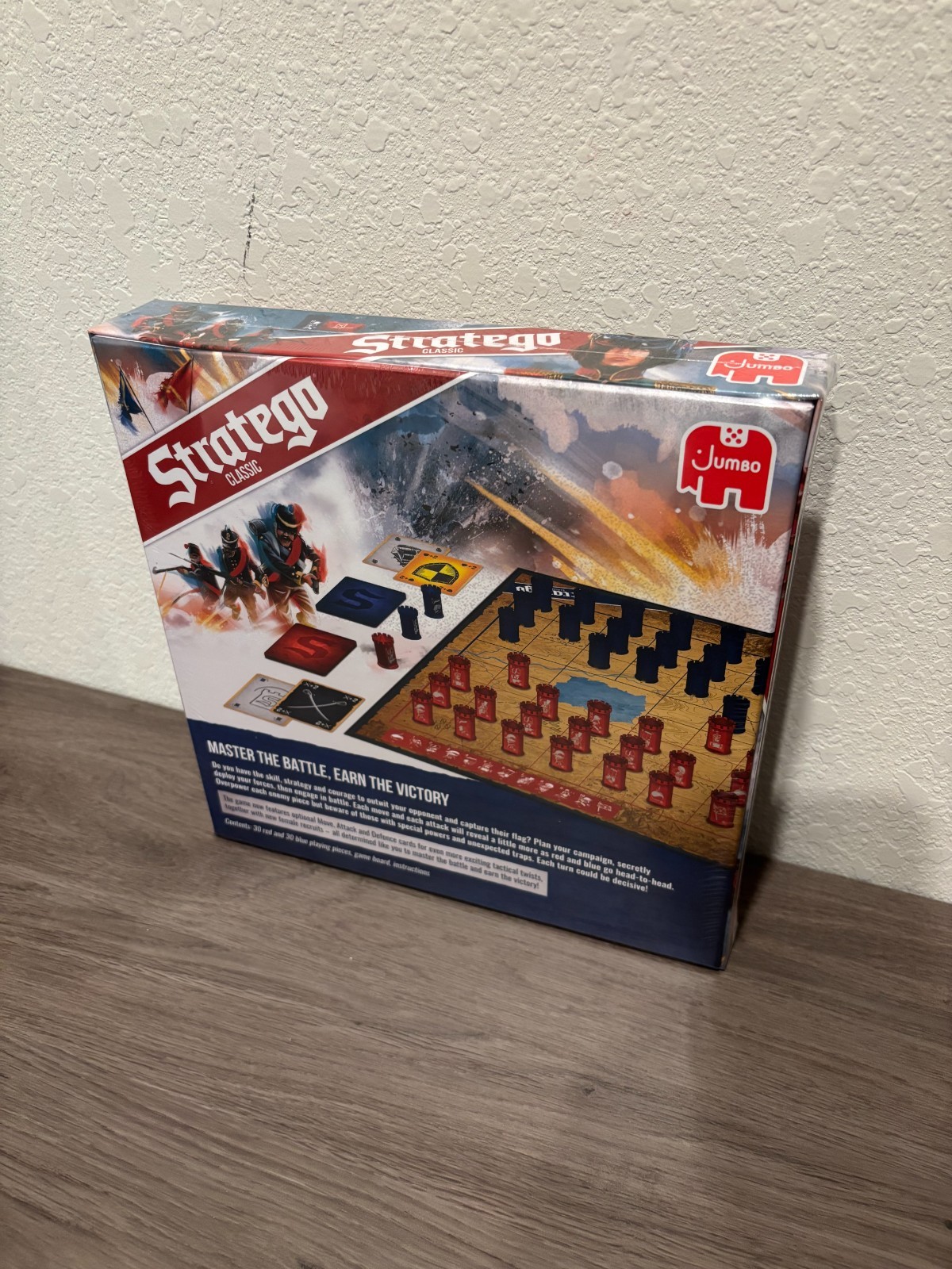 NEW SEALED! Stratego Classic Board Game War Strategy Game With Battle Cards