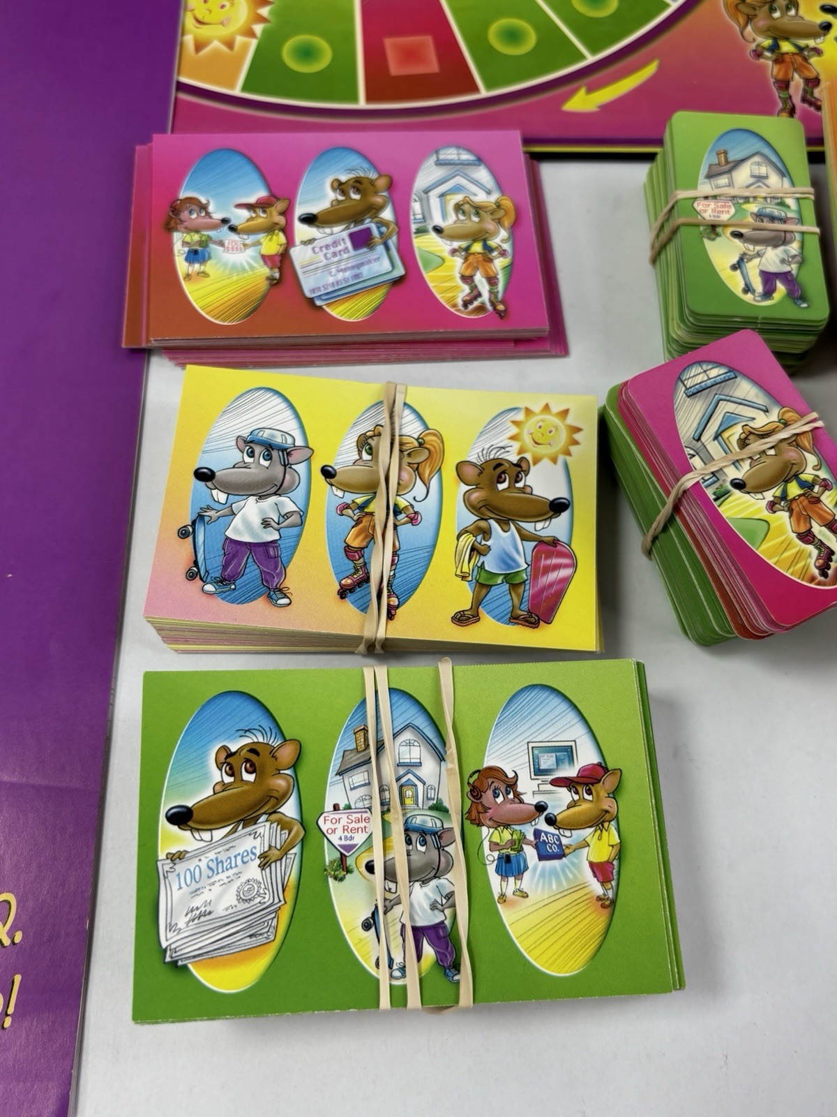 Cashflow for Kids Board Game Robert Kiyosaki Rich Dad 100% Complete Vintage