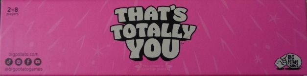 Big Potato – That’s Totally You – Board Game Party Cards 2-8 Players