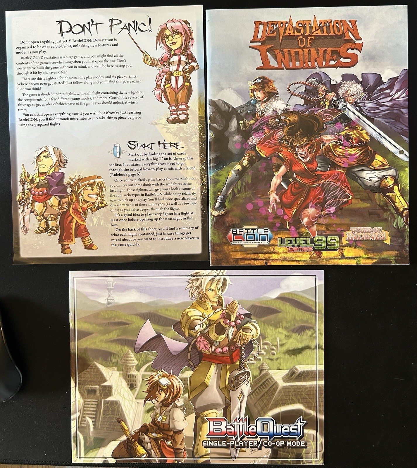 BattleCON Devastation Of Indines Card Game Complete Level 99 Complete