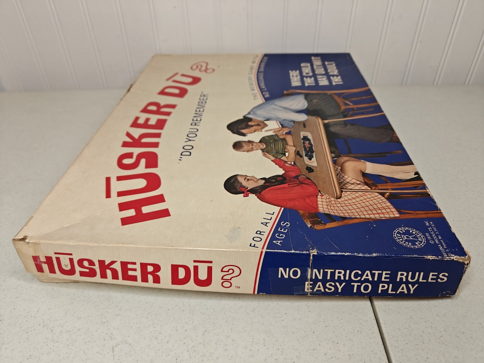 Vintage 1970 Husker Du Memory Game Do You Remember? Regina 99% Missing 1 Piece