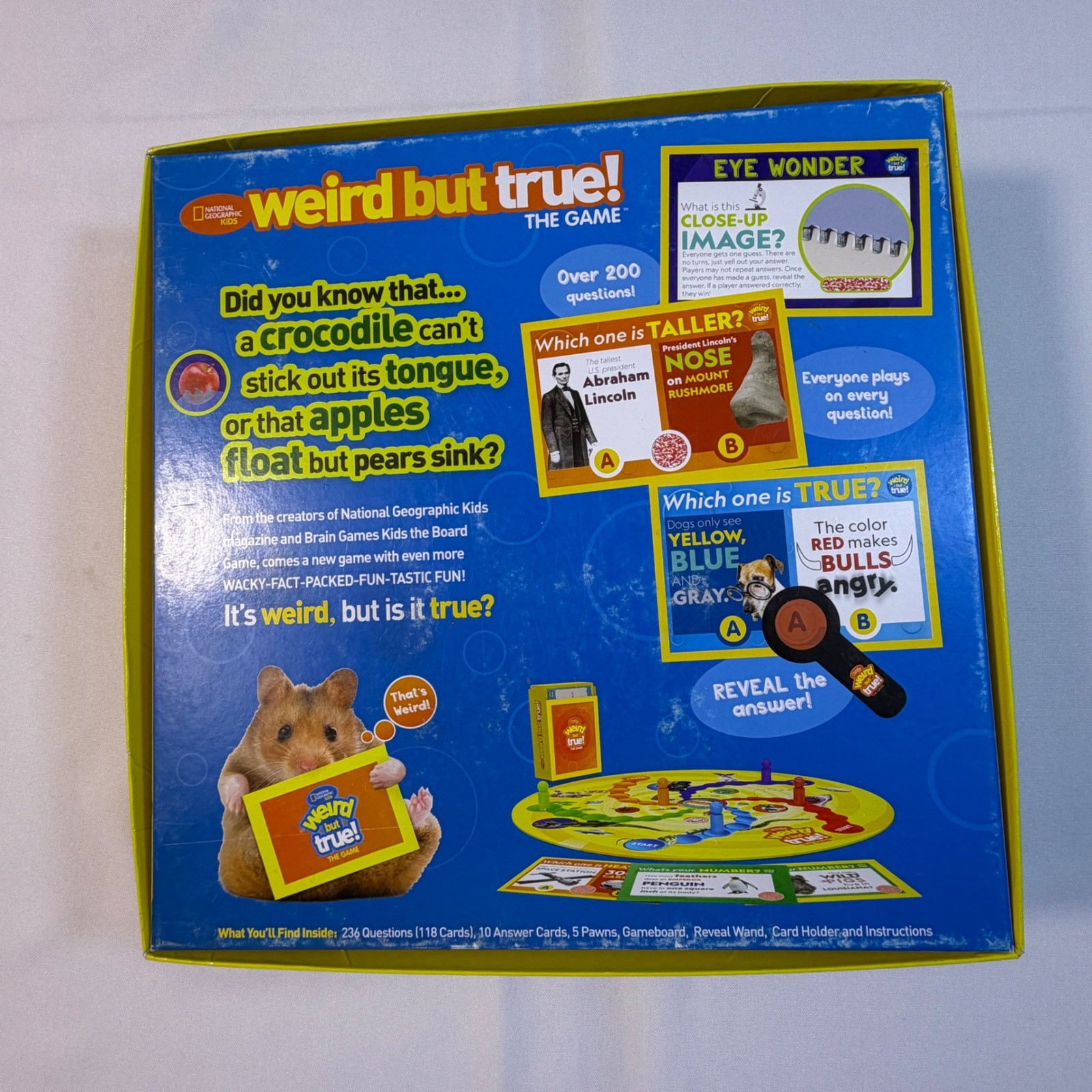 National Geographic Kids Weird But True! The Game Buffalo Games Trivia 2021