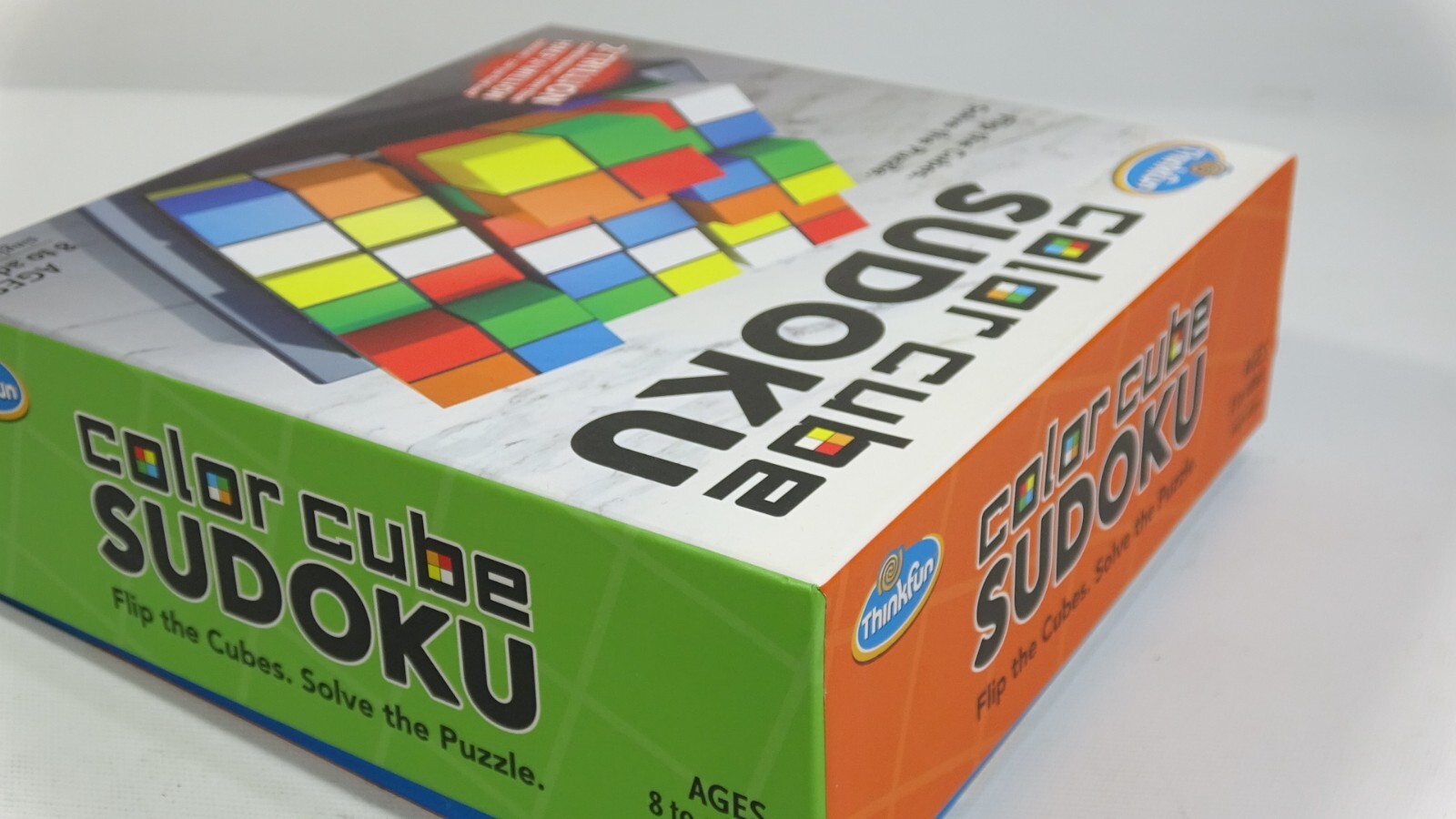 Color Cube Sudoku Flip The Cubes Solve The Puzzle Think Fun Game