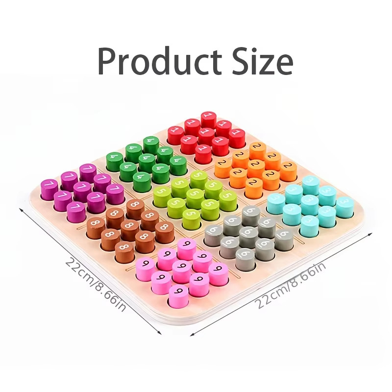 Kids Sudoku Games Chess Toys Cognitive Color Digital Board Party Games Education