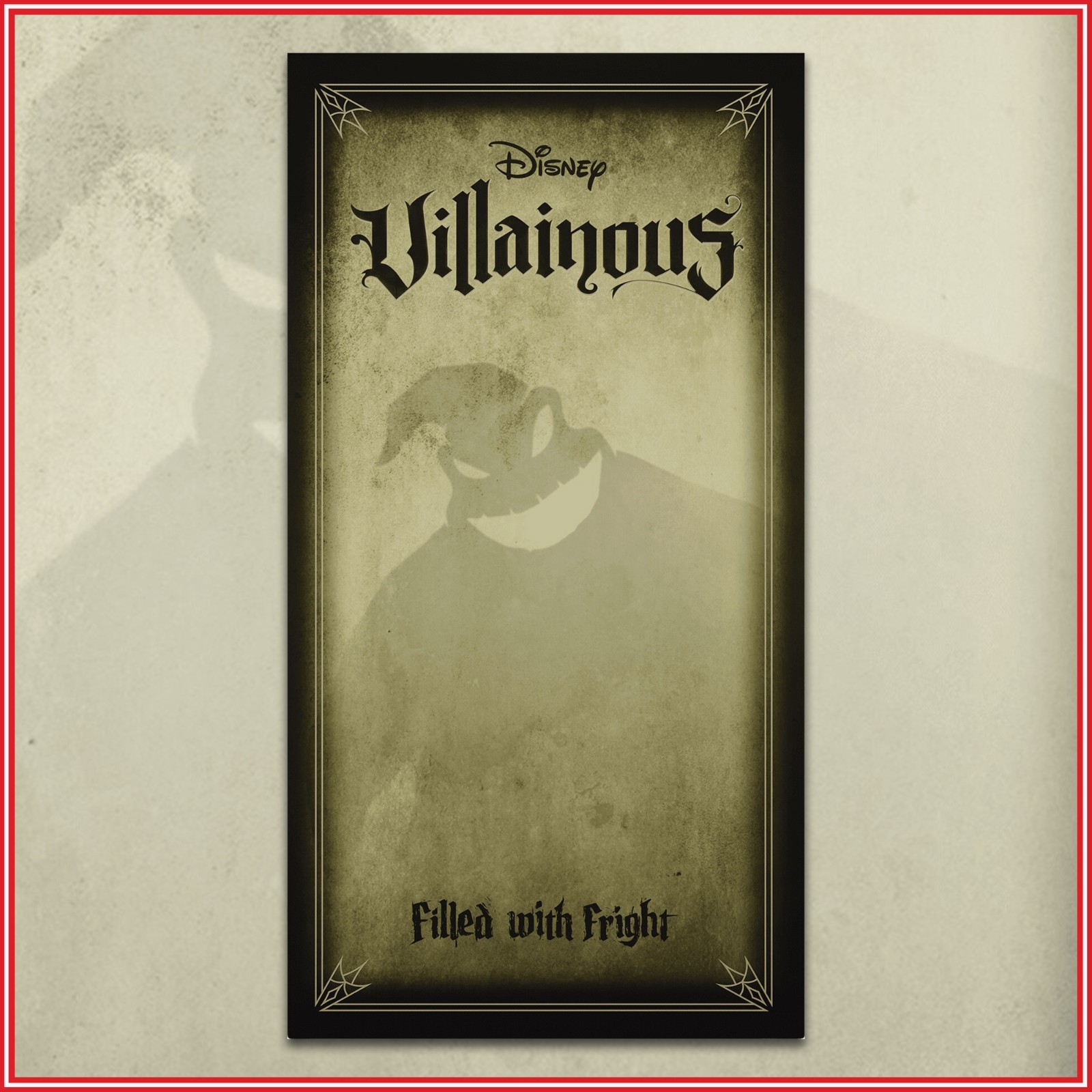 Disney Villainous Filled with Fright Ravensburger Expansion Game 2023