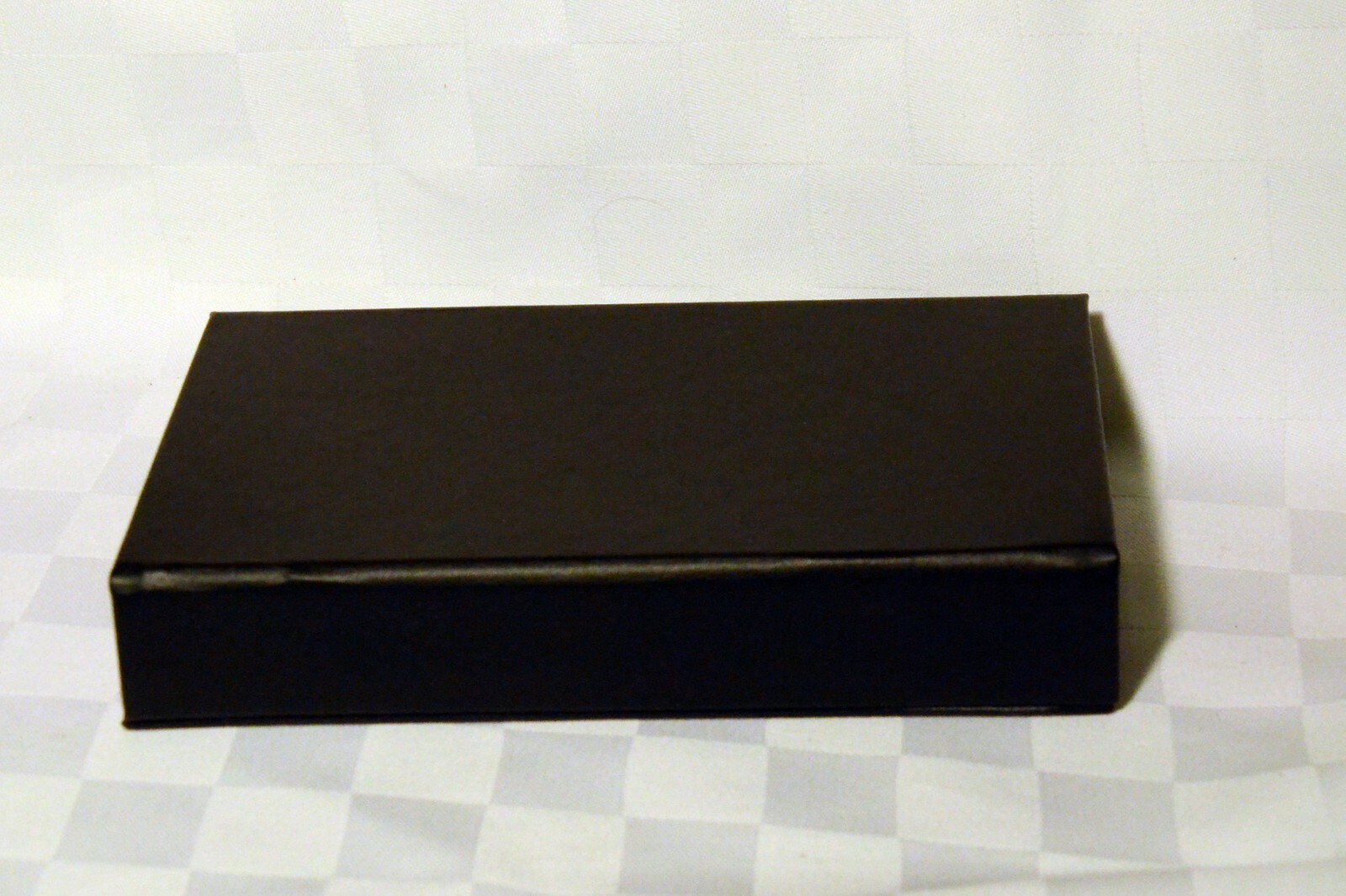 Double Six Set of Stainless Steel Dominoes – Black Dots