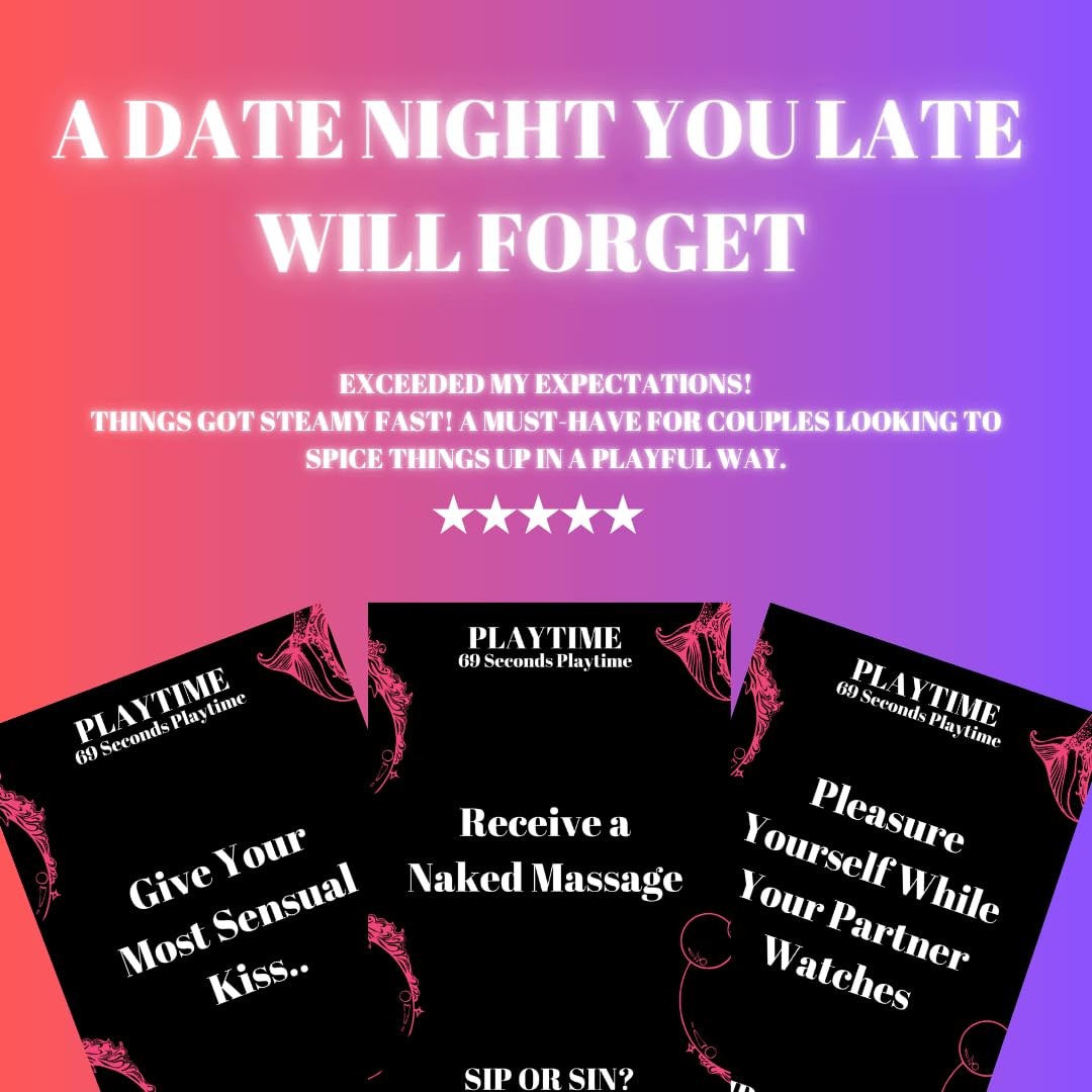 Sip or Sin Drinking Couple Game – Freaky Couples Game for Romantic Date Night, A