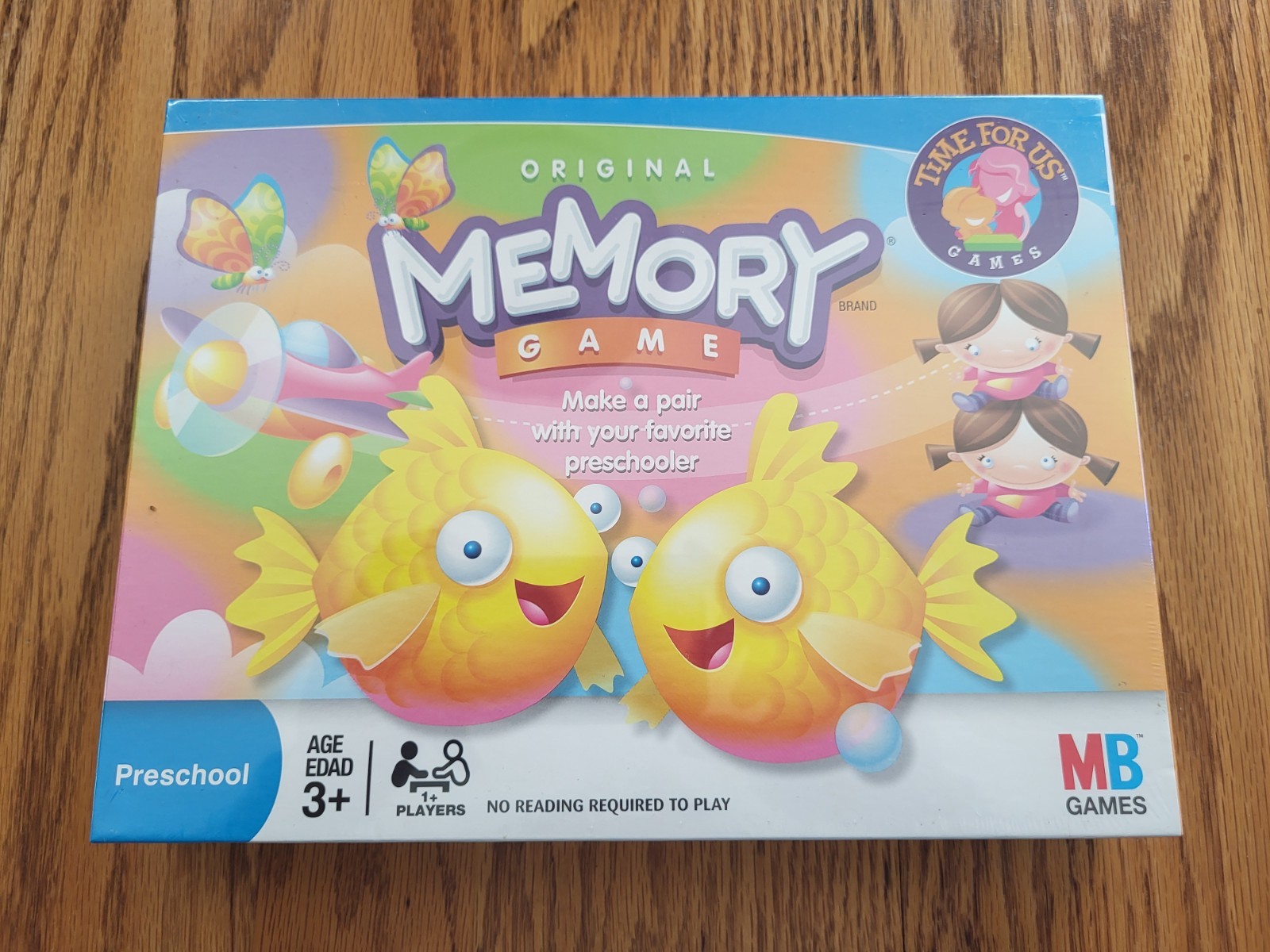 New Original Memory Game – Hasbro / Milton Bradley – Preschool – 3+