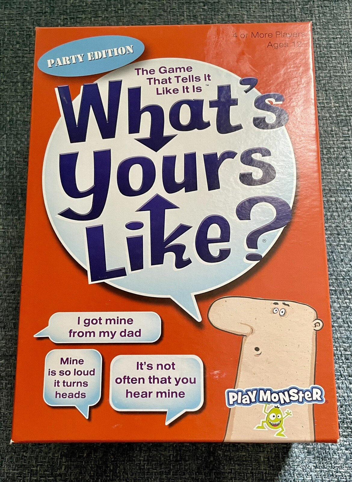 What’s Yours Like? Hilarious Party Edition Game 4+players Ages 12+ PlayMonster