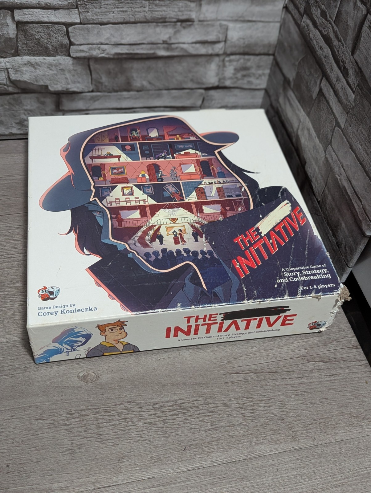 Unexpected Games The Initiative Cooperative Game Board 100% Complete