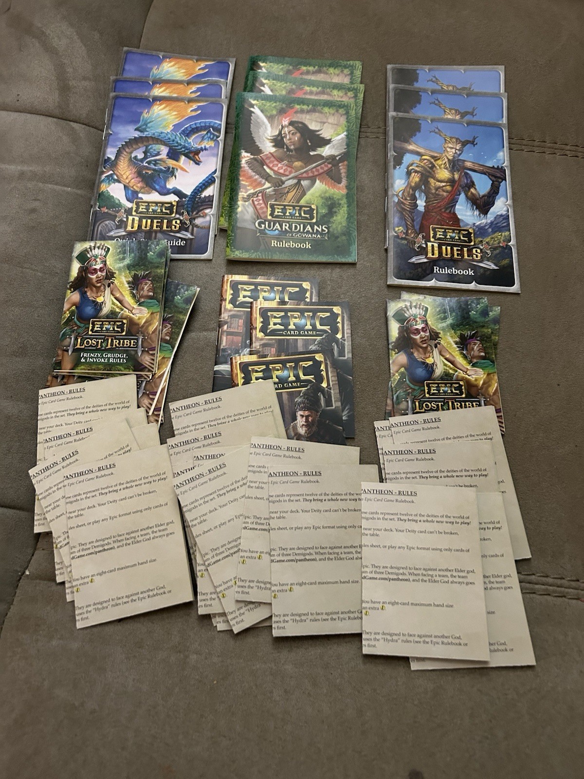 EPIC Card Game Base Set by White Wizard Games Complete Collection