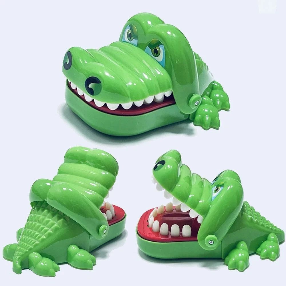Crocodile Dentist Game Kids Alligator Bite Finger Reaction Toy Family Fun