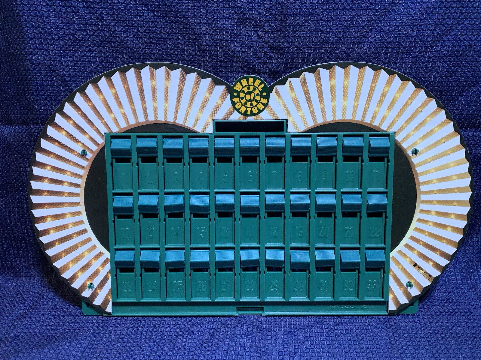 Vintage – 91 – Wheel Of Fortune Board Game 5th Edition Pressman – Free Shipping